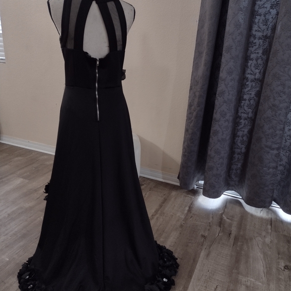 women's high low Halloween Day of the dead dress junior Sz 11 - Picture 6 of 8